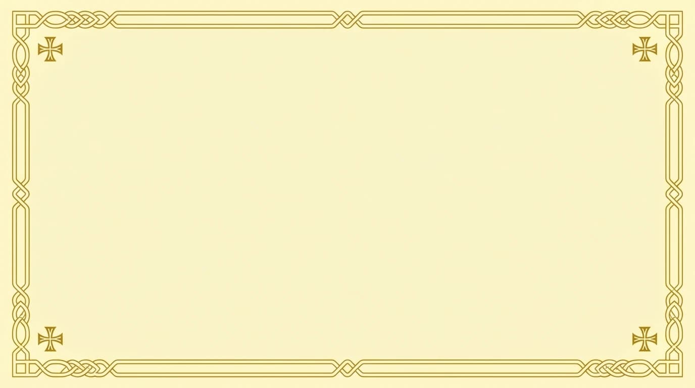Classic Border - Coptic Cream