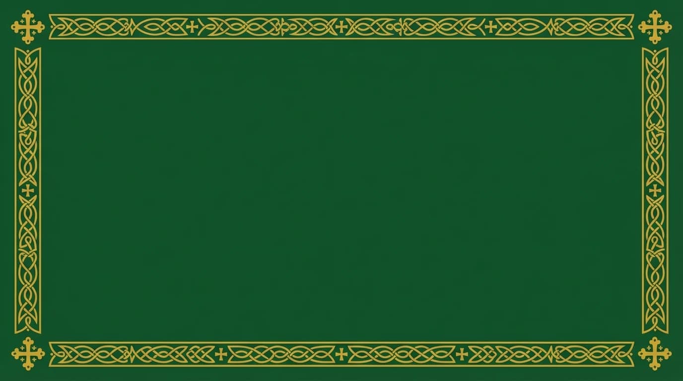 Classic Border - Sacred Green