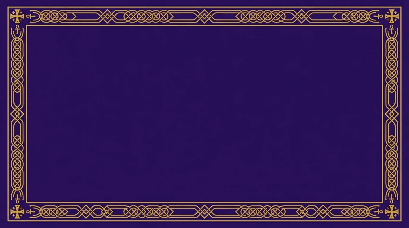 Classic Border - Royal Purple