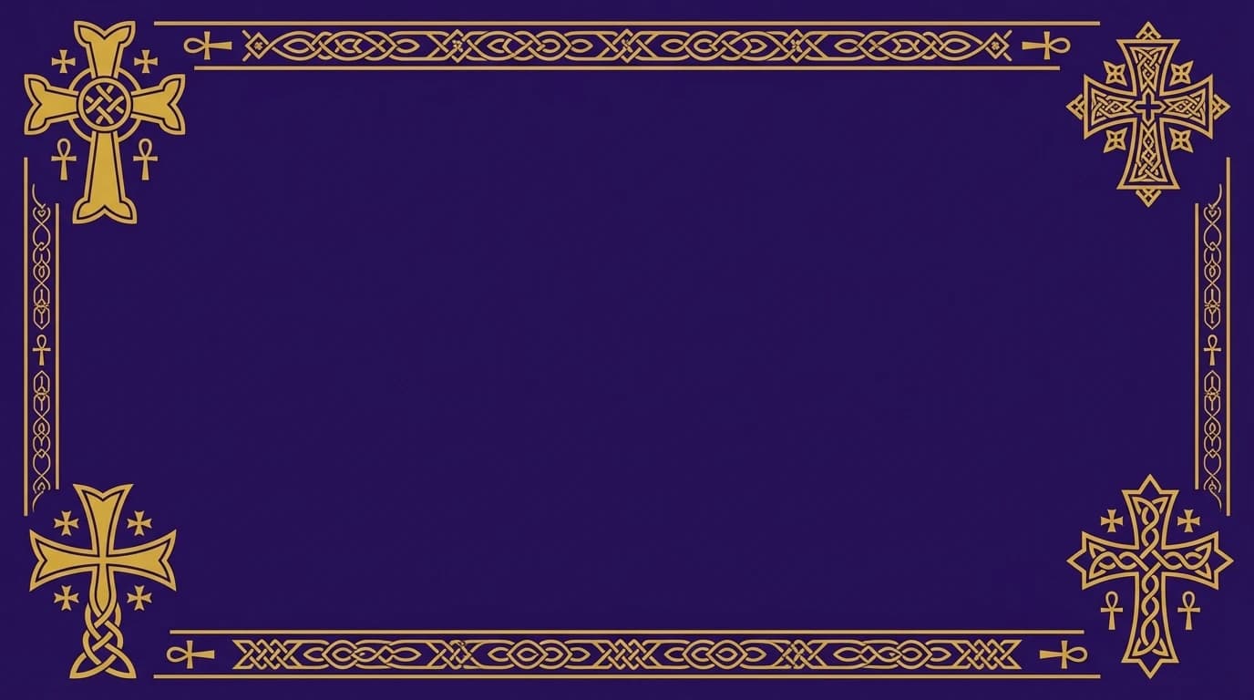 Cross Corners - Royal Purple