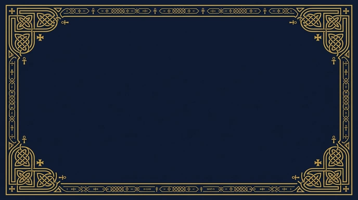 Double Border - CopticSlide Gold