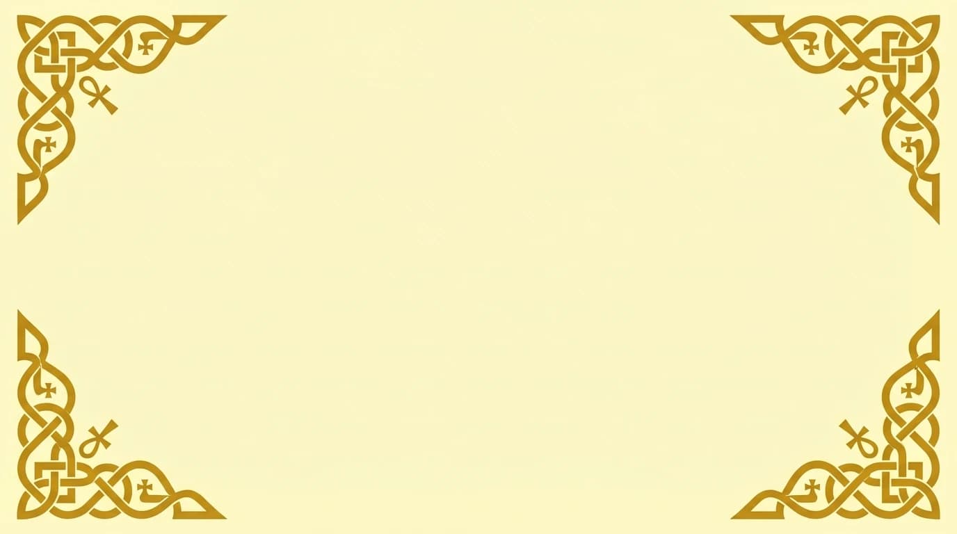 Elegant Corners - Coptic Cream