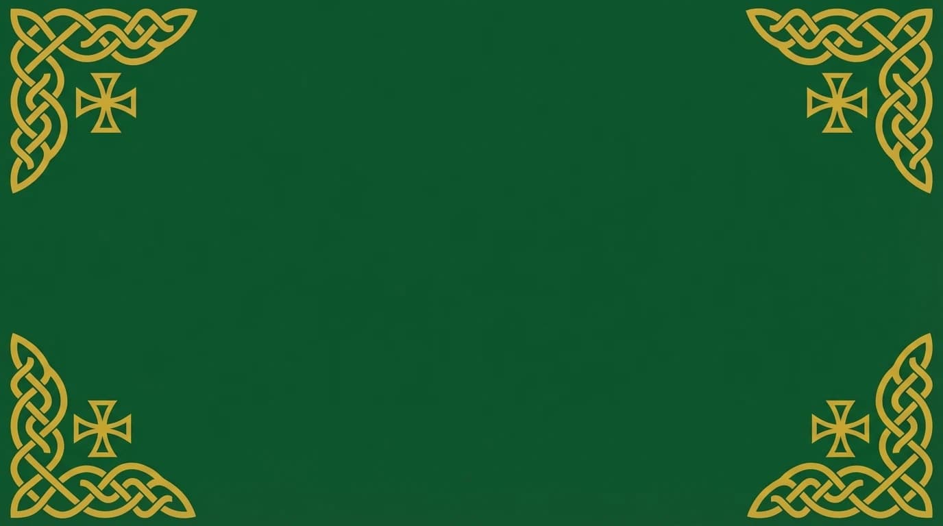 Elegant Corners - Sacred Green