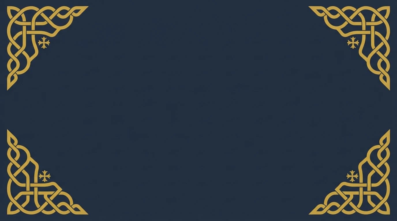 Elegant Corners - Midnight Blue