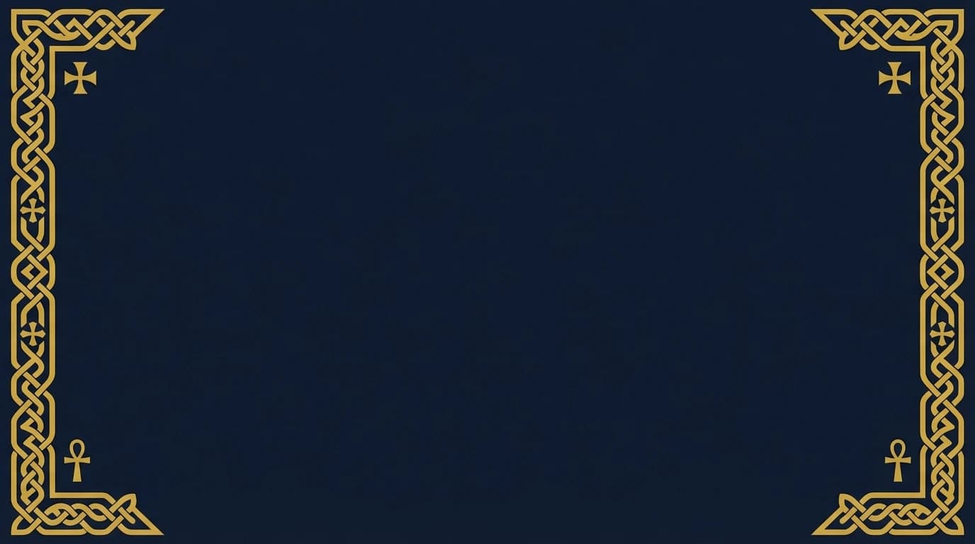 Side Borders - CopticSlide Gold