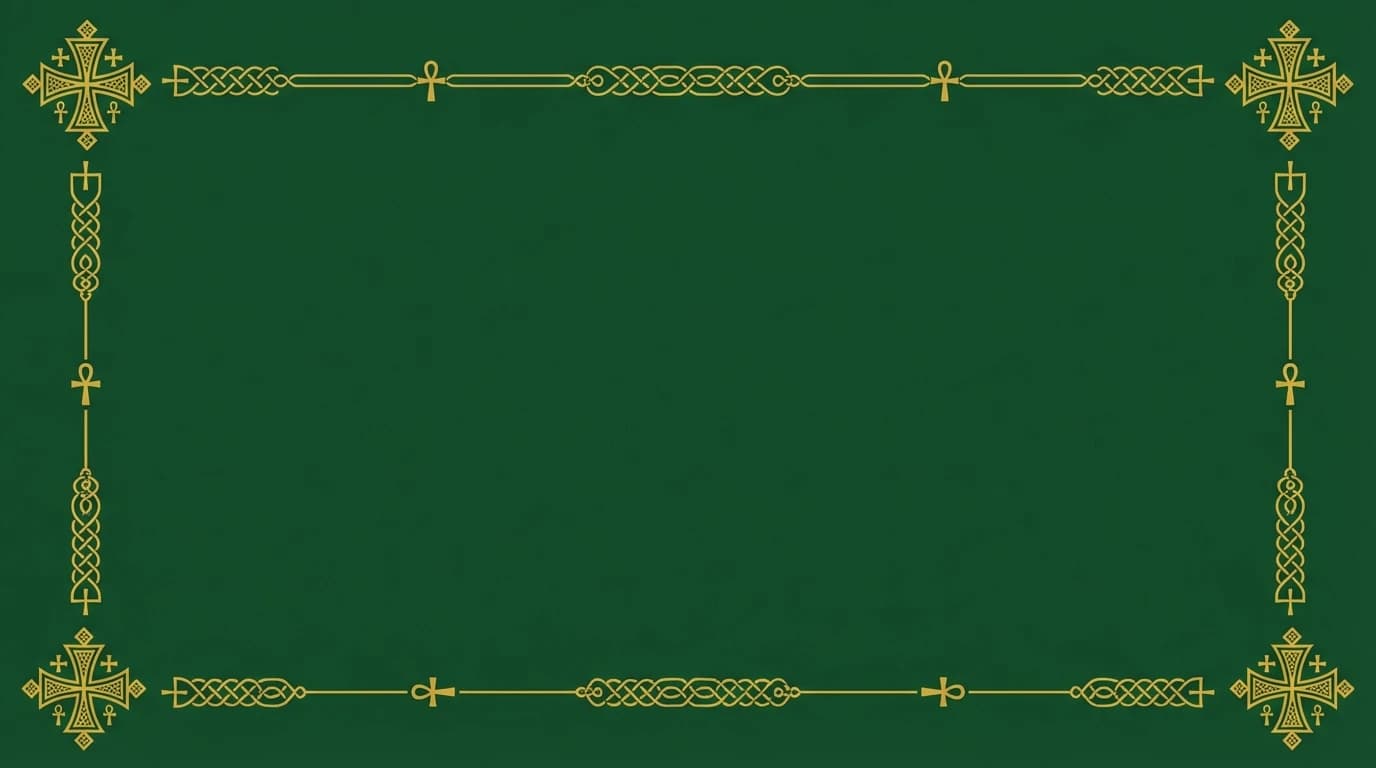 Cross Corners - Sacred Green