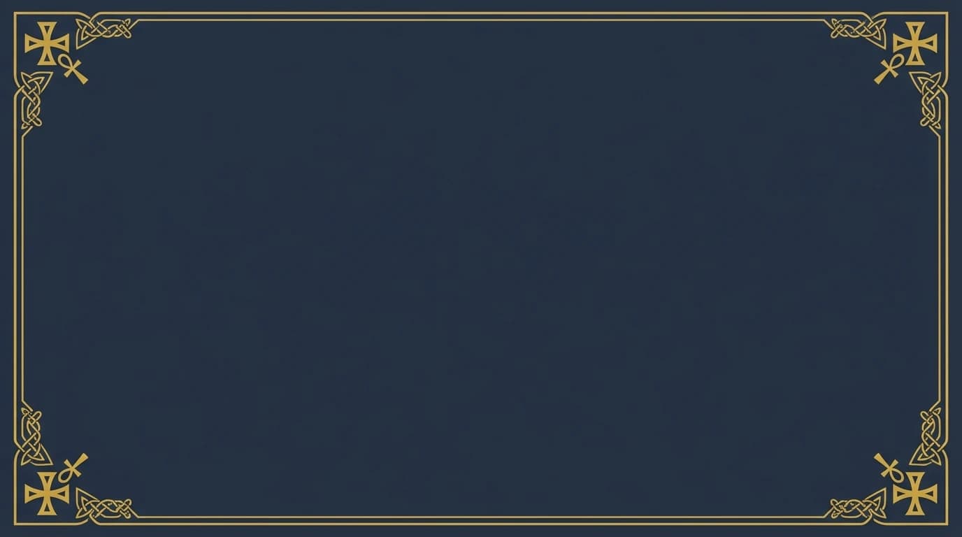 Double Border - Midnight Blue