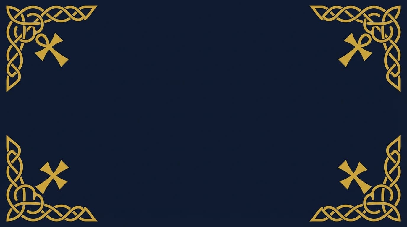 Elegant Corners - CopticSlide Gold