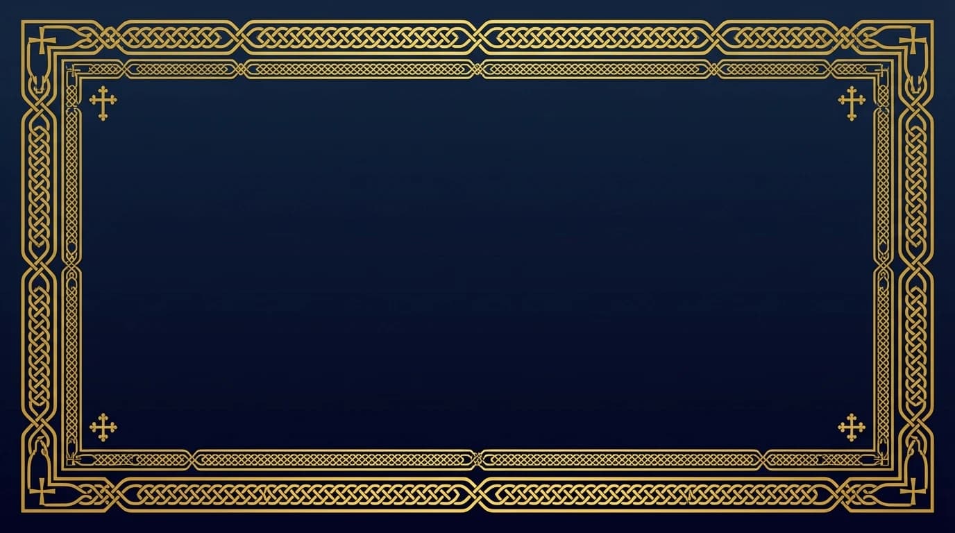 Ornate Frame - CopticSlide Gold