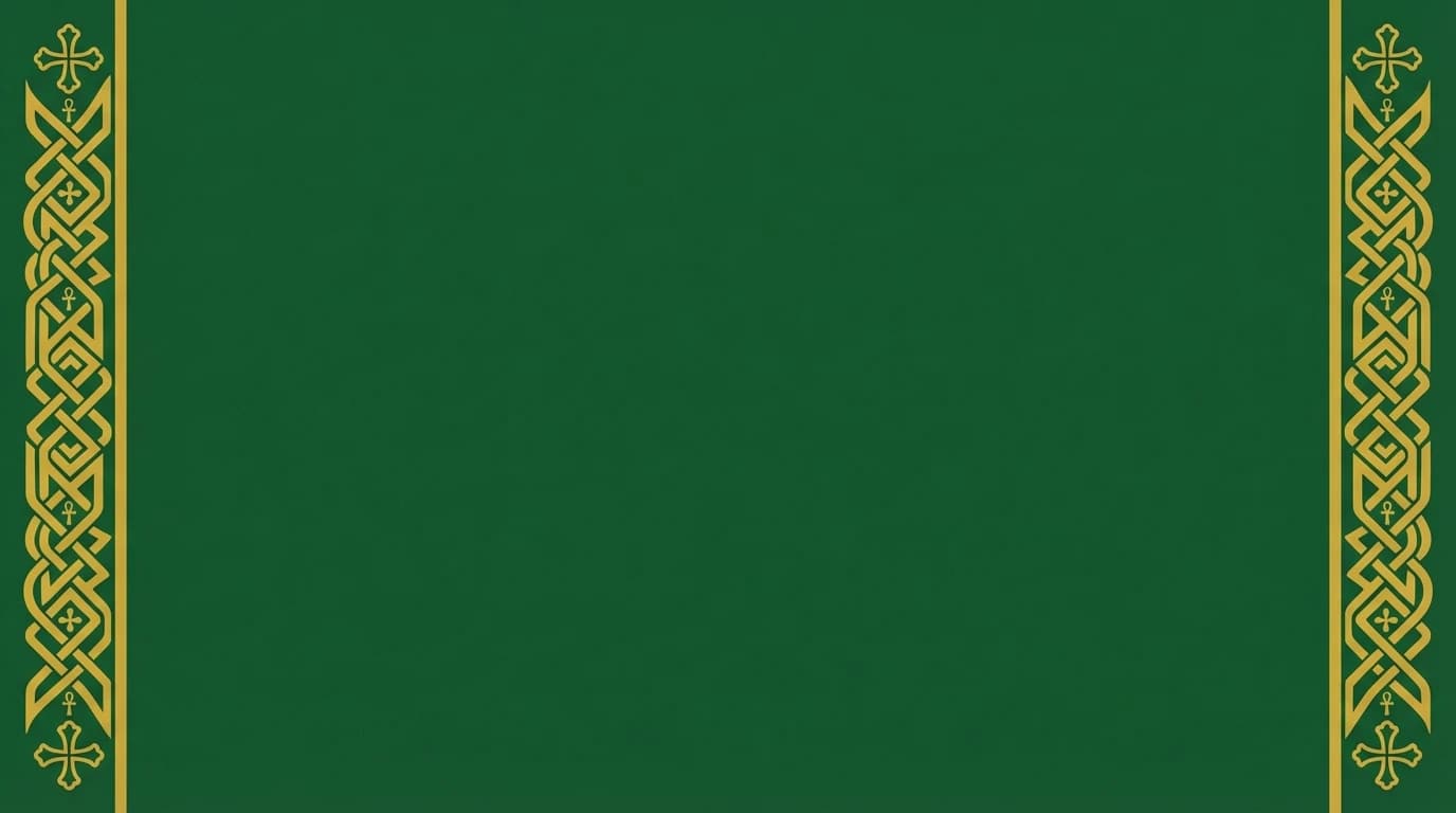Side Borders - Sacred Green